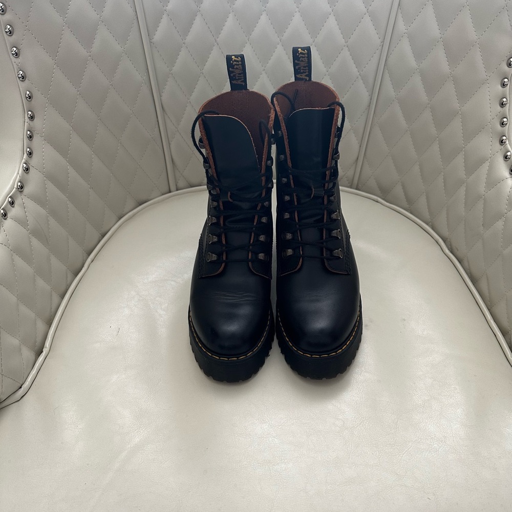 LEONA WOMEN'S VINTAGE LEATHER HEELED BOOTS — All Offers Welcome and Considered